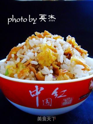 葱油蛋炒饭的做法