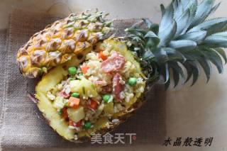 菠萝香肠炒饭的做法