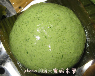 春天的艾---青团的做法