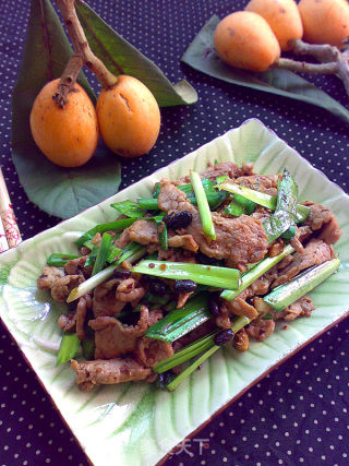 沙茶豆豉煎肉的做法