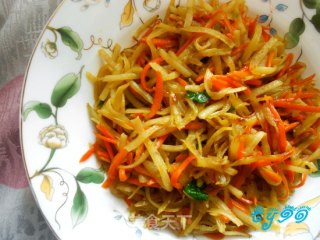 炒胡萝卜土豆丝的做法
