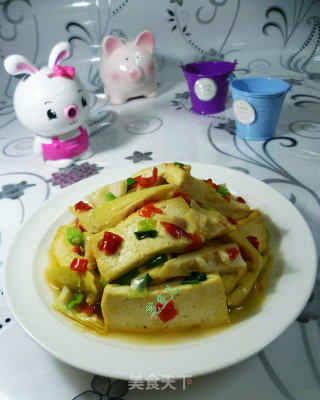 笋尖烧豆腐的做法