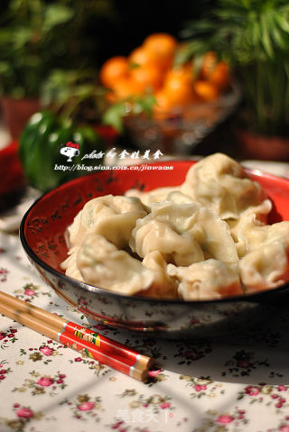 换一种馅包饺子---【杏鲍菇水饺】的做法