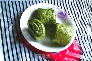 葱油菠菜卷的做法