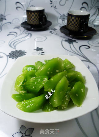 芝麻莴笋的做法