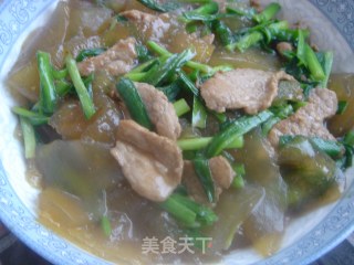 小咯扎炒韭菜的做法
