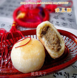 绿豆酥的做法