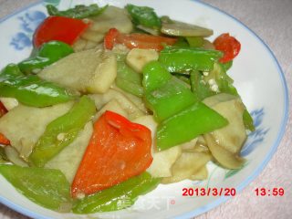双椒土豆片的做法