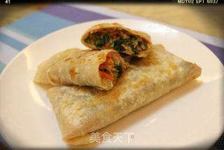 春饼——韭菜粉丝馅的做法