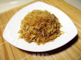 酸菜炒粉丝的做法
