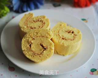橙味瑞士卷的做法