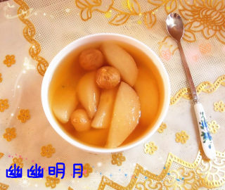 无花果炖雪梨的做法