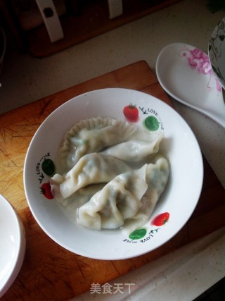 韭菜肉馅鸡蛋饺子的做法