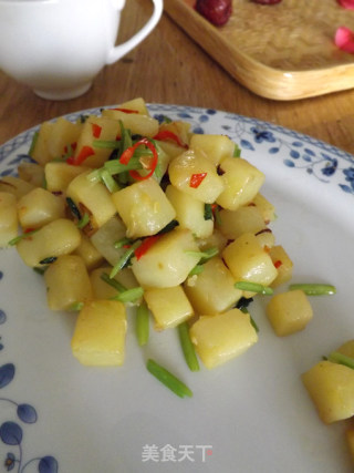 香辣土豆丁的做法