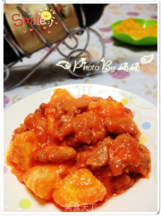 香橙咕噜肉的做法
