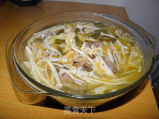酸汤煮肥牛的做法