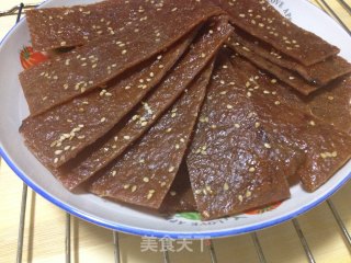 蜜汁猪肉脯的做法