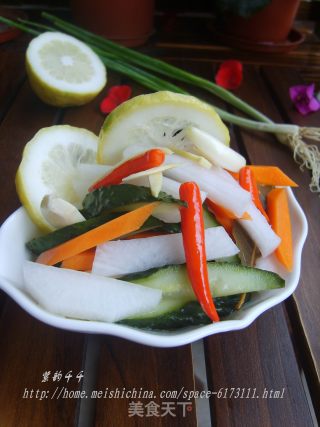 餐前开胃小菜——广东泡菜
