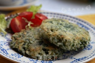 香煎海苔饭饼的做法