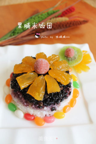 杂粮大变身---果脯米饭团的做法