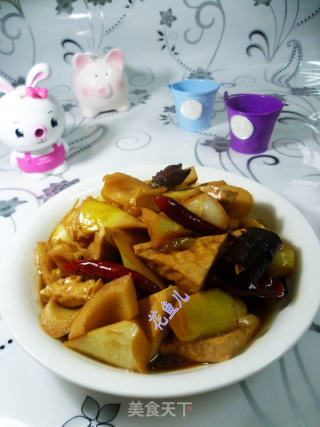 豆腐干烧雷笋的做法