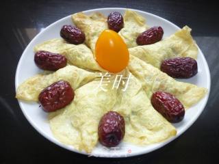 豫生园新疆若羌精品级红枣----红枣蛋饺的做法