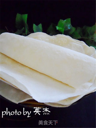 洁白如雪的——春饼的做法