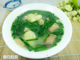 土豆韭菜汤的做法