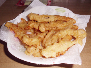 炸海鲜菇柳