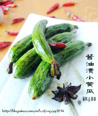 酱油渍小黄瓜的做法