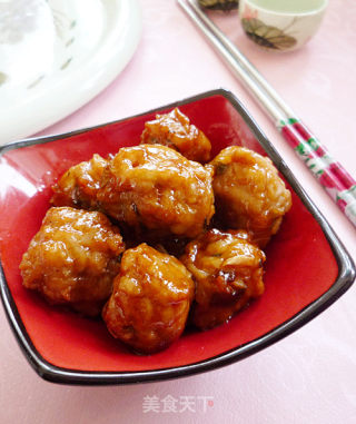 糖醋藕丸的做法