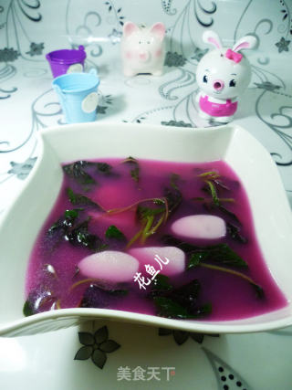 红苋菜年糕汤的做法