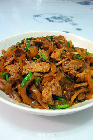 咸萝卜炒肉的做法