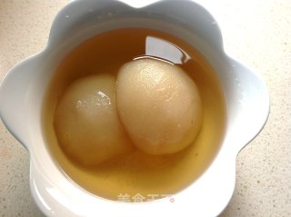 糖水梨的做法