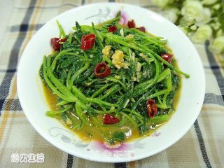 腐乳炒萝卜苗的做法