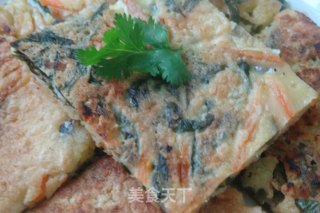 海带丝煎饼的做法