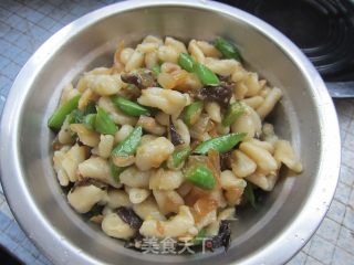 炒麻食的做法