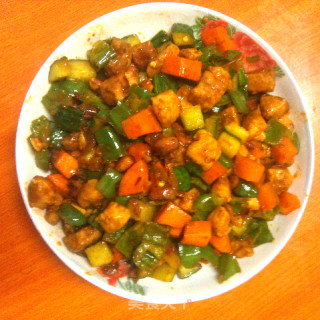 美味香辣鸡丁的做法