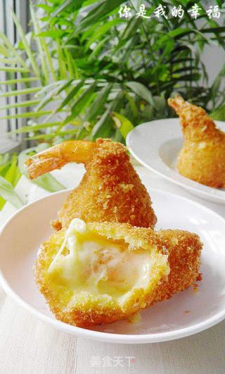 芝香虾浓--------芝士虾球的做法