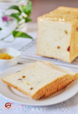 葡萄干吐司的做法
