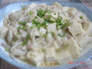 面条鱼炖豆腐的做法