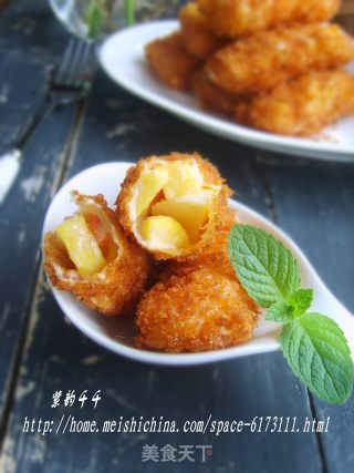 换个样吃沙拉——脆皮水果沙拉