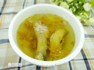 石斛花鸡汤的做法