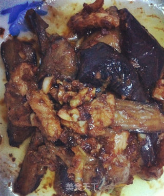 肉末茄子（简化版）的做法