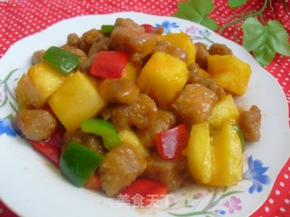 菠萝咕噜肉的做法