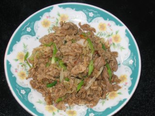 葱爆孜然羊肉的做法