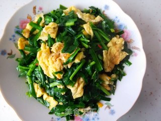 韭菜炒鸡蛋的做法