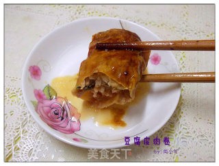 豆腐皮肉卷的做法
