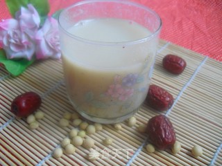 红枣大米豆浆的做法