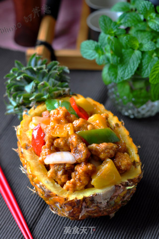 菠萝船咕咾肉的做法